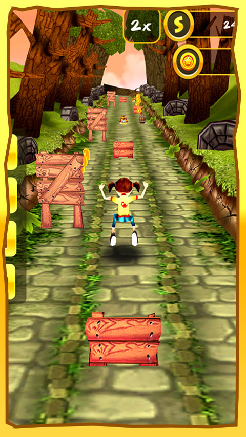 3d jungle run