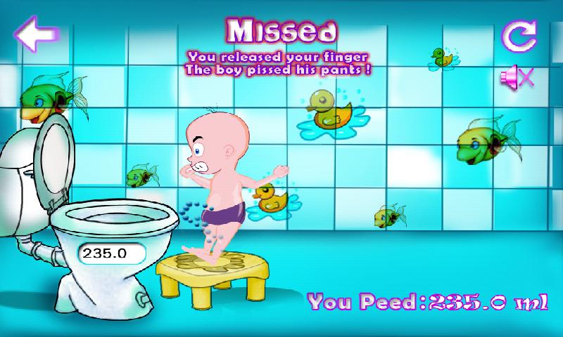Powerful Peeing Kid